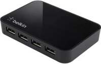 Bộ chia USB 3.0 Belkin với 4 cổng – Trạm sạc USB siêu nhanh – Bộ chuyển đổi USB cho Bộ sạc iPhone – Hub USB sạc nhanh 5Gbps.