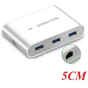 Bộ chia USB 3.0 kèm cổng Lan RJ45 Ugreen 30280