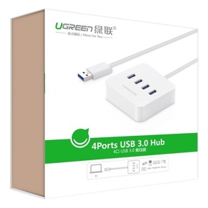 Bộ chia USB 3.0 ra 4 cổng Ugreen 30202