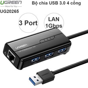 Bộ chia USB 3.0 Ugreen 20265