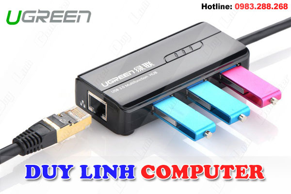 Bộ chia USB 3.0 Ugreen 20266