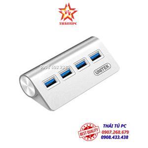 Bộ chia USB 4 cổng USB 3.0 Aluminium Unitek Y-3186