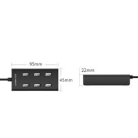 Bộ Chia USB 7 Cổng 2.0  - HUB USB 7 Port  UGREEN 30374