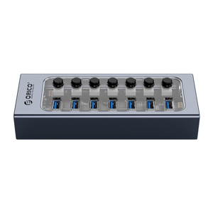 Bộ chia USB HUB 7 cổng ORICO AT2U3-7AB-GY