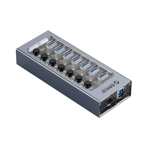 Bộ chia USB HUB 7 cổng ORICO AT2U3-7AB-GY