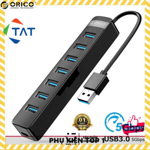 Bộ chia USB HUB 7 cổng USB 3.0 ORICO TWU3-7A-BK
