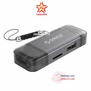 Bộ chia USB HUB tích hợp đầu đọc thẻ nhớ ORICO 2CR61
