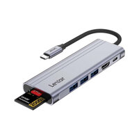 Bộ chia USB Lexar H31 7-in-1 USB-C Hub (LPAH31N-RNHNG) - Hàng Chính Hãng