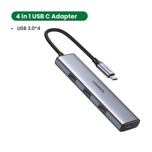 Bộ chia USB Type C 4 cổng USB 3.0 Ugreen 70336