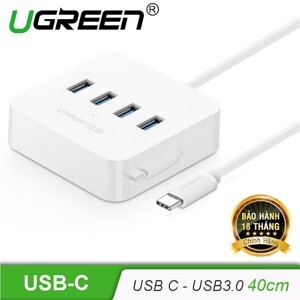 Bộ chia USB Type-C ra 4 cổng USB 3.0 Ugreen UG-30316