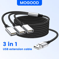 Bộ chia USB Y Cáp Bộ chia USB dài, Hub mở rộng USB Bộ chuyển đổi chia dữ liệu / sạc USB đa cổng cho TV, Xbox One Series X / S, Ổ đĩa Flash, HDD, Laptop, PC