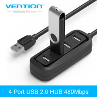 Bộ chia Vention USB2.0 4-Port  VAS-J43-B100