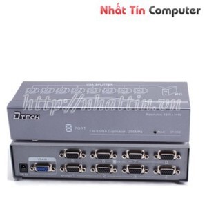 Bộ chia VGA 1 ra 8 Dtech DT-7258