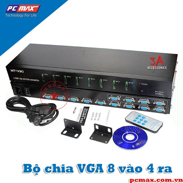 Bộ chia VGA MT-Viki MT-804CH