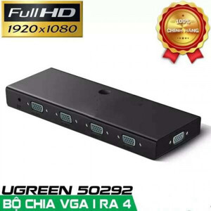 Bộ chia VGA Splitter Box 1 ra 4 Ugreen 50292