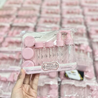 Bộ chiết mỹ phẩm Travel kèm túi zip