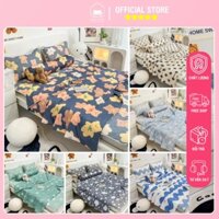 Bộ Chiếu Điều Hòa Cao Su Non Sun City Bedding Home - Set 5 Món Chăn Thun Lạnh Cao Cấp Siêu Mềm Mượt Và Mát Lạnh