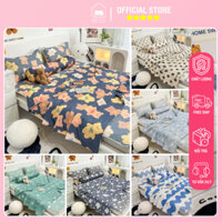 Bộ Chiếu Điều Hòa Cao Su Non Sun City Bedding Home - Set 5 Món Chăn Thun Lạnh Cao Cấp Siêu Mềm Mượt Và Mát Lạnh