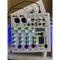 Bộ chỉnh âm thanh MGPD4  dễ dàng kết nối với Micro livestream Nguồn 48V, hiệu ứng đèn LED