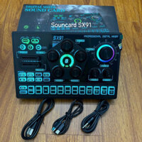 Bộ chỉnh âm thanh Soundcard XS91 hiệu ứng âm thanh