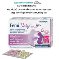 BỔ CHO BÀ BẦU FEMI BABY TETESEPT hộp 60v Hàng Đức