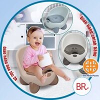 Bô cho bé đi vệ sinh, Ghế bô Hokori Baby VIỆT NHẬT có tựa lưng cao cấp (bô ngồi 4 chân trẻ em) -Br 01315