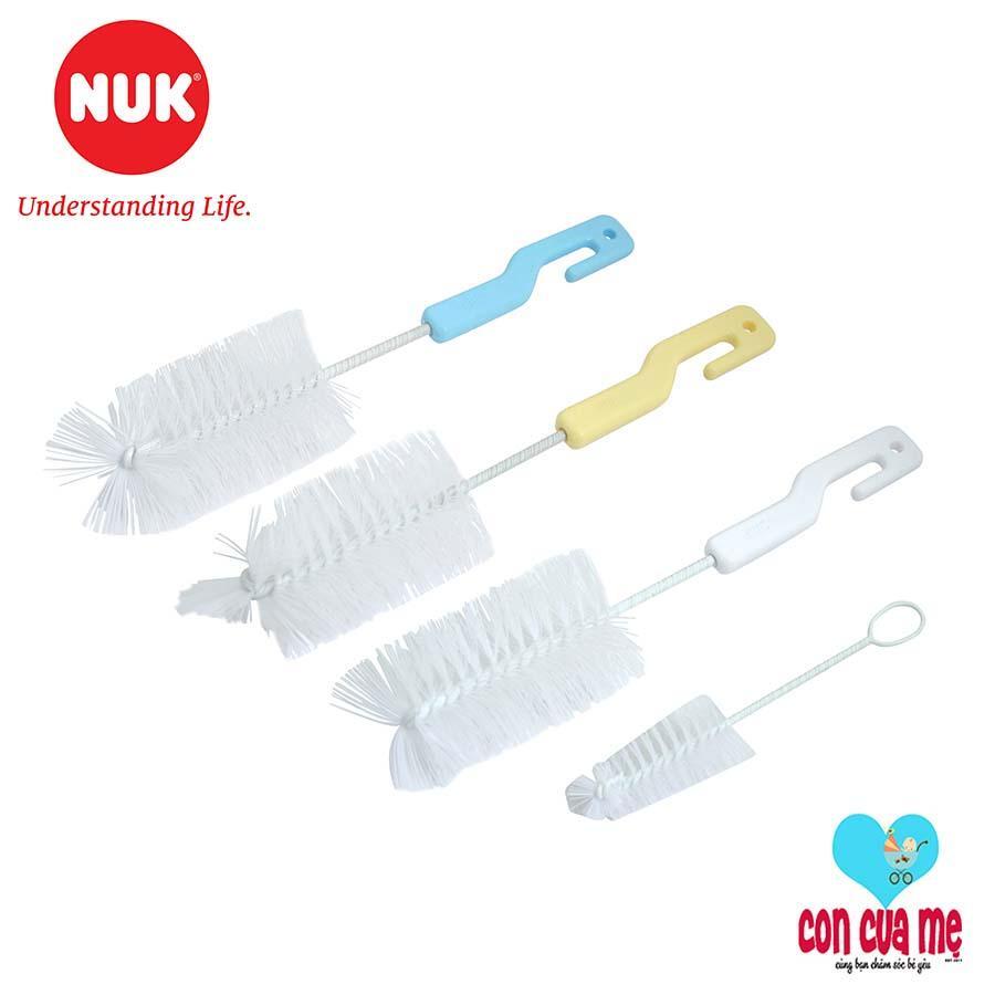 Bộ chổi cọ bình sữa và núm ty Nuk NU28452