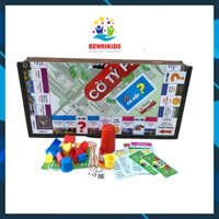 Bộ Chơi Cờ Tỷ Phú Boargame Đối Kháng Chiến Thuật Đồ Chơi Trẻ Em Bàn Cờ Kích Thước 31x15 Cm Thiết Kế Theo Chủ Đề Đất Nước Việt Nam Khám Phá Mọi Nẻo Đường Cùng Bộ Chơi Cờ Vui Mà Học Bên Gia Đình Và Bạn Bè Của Mình