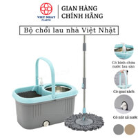 Bộ chổi lau nhà 360 độ có kèm thùng dễ dàng di chuyển - Việt Nhật Plastic HN