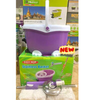 Bộ chổi lau nhà 360 độ Easy Mop New Panda Có đạp chân trợ lực