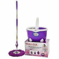 Bộ chổi lau nhà 360 độ Phú Gia loại đẹp