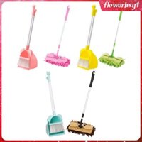 Bộ chổi Mini và cây lau bụi cho trẻ em Bộ đồ chơi làm sạch Quà tặng ngày lễ Bộ chổi dễ thương cho trẻ mới biết đi cho bé 3-6 tuổi