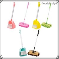Bộ chổi Mini và cây lau bụi cho trẻ em Bộ đồ chơi làm sạch Quà tặng ngày lễ Bộ chổi dễ thương cho trẻ mới biết đi cho bé 3-6 tuổi
