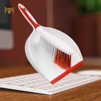 Bộ chổi Mini và khăn lau bụi Bộ bàn chải và chảo chống bụi đa năng di động Bàn phím để bàn thực tế Quét chổi cho ghế sofa gia đình