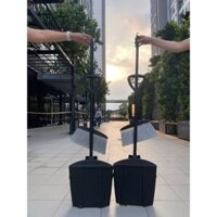 Bộ chổi và ky hốt rác có nắp đậy tránh gió