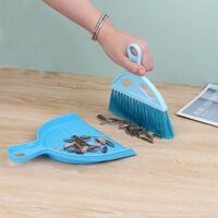 Bộ Chổi Và Xẻng Mini Quét Bụi Bàn Phím Vệ Sinh Nhà Cửa Tiện Dụng - Chổi + Hót Rác Mini