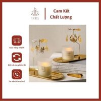 Bộ chong chóng nến thơm và khay cao cấp (phụ kiện nến thơm) PKNT003