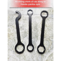 Bộ chòng (cle) 2 đầu xiết mở ốc cổ chảng ba xe máy Yamaha-Honda-SYM đa năng