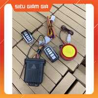 Bộ Chống Trộm 5 Nút Gắn Xe Máy  có đề nổ từ xa