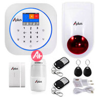 Bộ chống trộm trung tâm dùng sim và wifi A Plus X5 (Bảo hành 24 tháng 1 đổi 1)(Hú còi chớp đèn báo động không dây, gọi điện qua sim 6 số điện thoại & cảnh báo qua phần mềm app)(Có pin dự phòng 8 giờ)(SIM 4G)