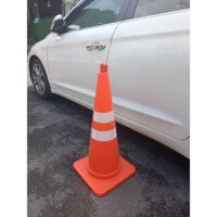 bộ chóp cảnh báo giao thông cao 70cm gắn đèn chớp cảnh báo giao thông giúp an toàn khu vực nguy hiểm.