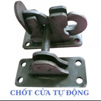 bộ chốt cửa tự động chốt chất liệu thép không gỉ sản phẩm thông minh