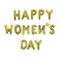 Bộ chữ HAPPY WOMEN'S DAY trang trí ngày 8/3 20/10 Chúc mừng ngày Phụ Nữ Việt Nam Ngày Nhà Giáo Việt Nam