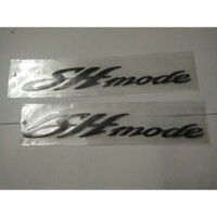 Bộ chữ nổi Sh Mode màu đen 2015 bóng hàng theo xe