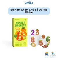 Bộ Chữ Số Nam Châm Number Magnets 26 Miếng – Mideer