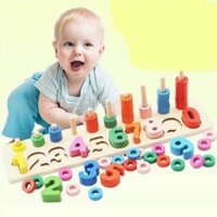 Bộ chữ wood toys