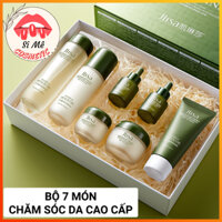 Bộ Chứa 7 Sản Phẩm Dưỡng Da Cao Cấp JLISA Làm Sạch Da, Cân Bằng Dầu Nhờn, Dưỡng Ẩm, Giúp Da Mềm Mịn, Sáng Hồng Tự Nhiên
