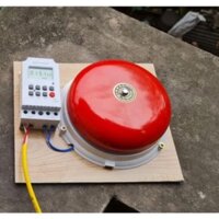 BỘ CHUÔNG BÁO GIỜ CÔNG TY, TRƯỜNG HỌC (02 lựa chọn chuông 04 inch và 06 inch) (Bật tắt chuông tính bằng giây) . ..