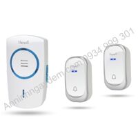 Bộ chuông cửa không dây 2 nút bấm 1 chuông Starwill