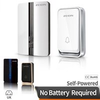 Bộ Chuông Cửa Không Dây Thông Minh Tự Động Chống Nước Có Nút Bấm Chạy Bằng Pin